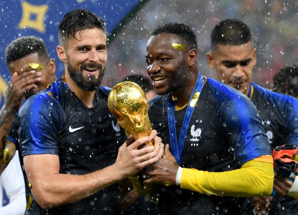 Olivier Giroud was an integral member of France's World Cup winning squad. (Photo by Matthias Hangst/Getty Images)