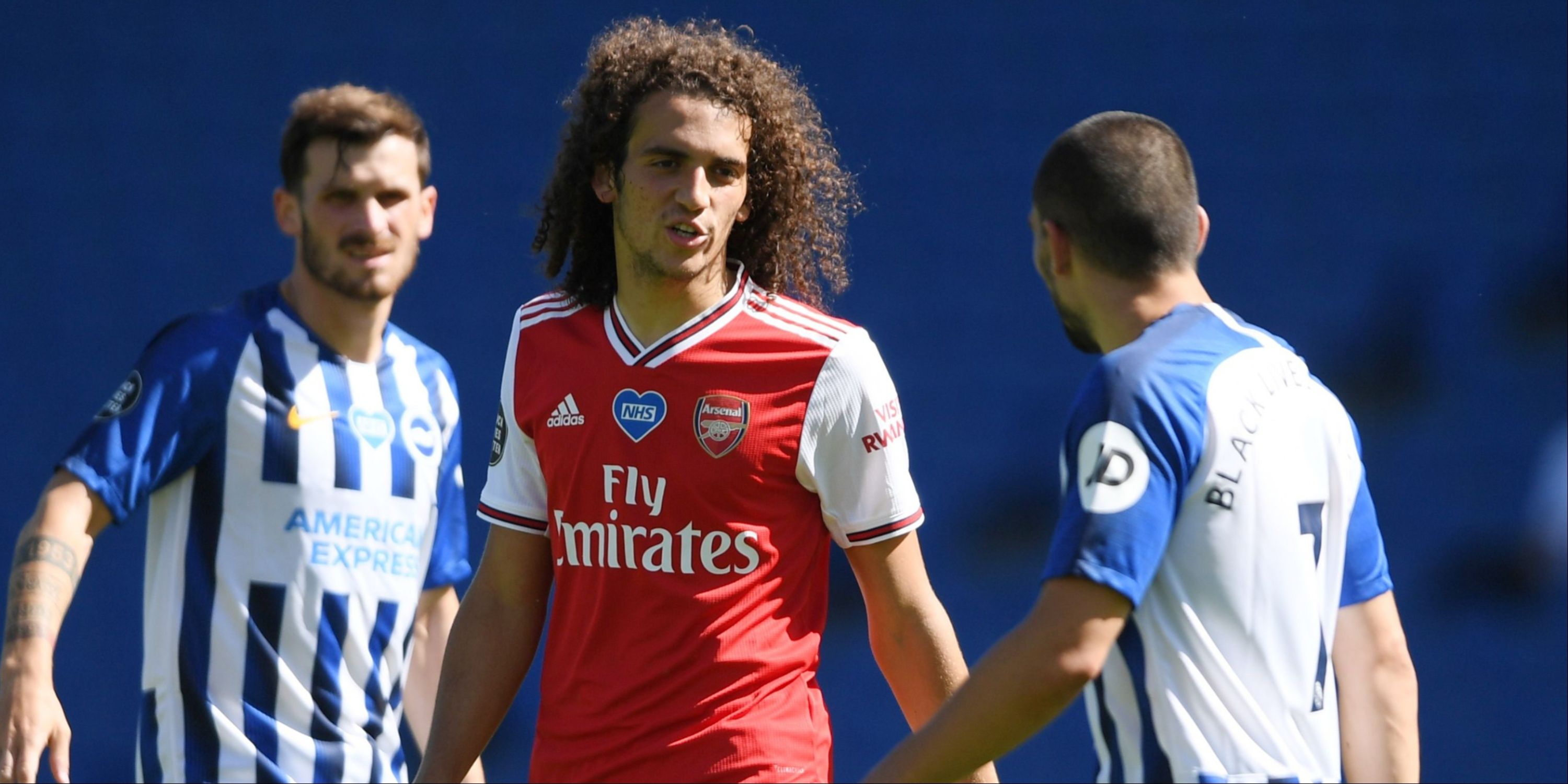 Former Arsenal player Matteo Guendouzi