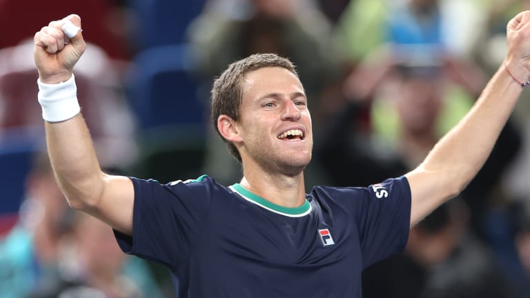 Stat of the Day: Resurgent Diego Schwartzman records milestone 250th win of career in Tokyo